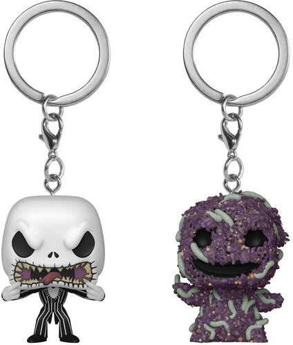 Keychain The Nightmare Before Christmas - Keychain Tnbc 2pk Jack & Oogie - Collectibles