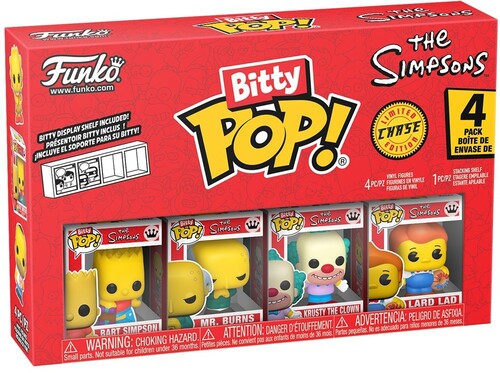 Bitty Pop Simpsons - Bitty Pop Simpsons Bart 4 Pack - Collectibles
