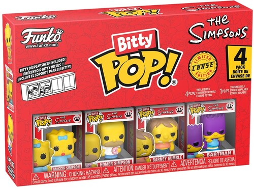 Bitty Pop Simpsons - Bitty Pop Simpsons Maggie 4 Pack - Collectibles