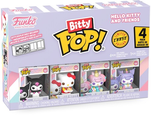 Bitty Pop Sanrio - Bitty Pop Sanrio Kuromi 4 Pack - Collectibles