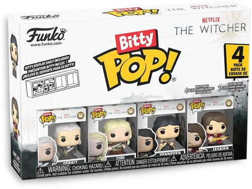 Bitty Pop Netflix - Bitty Pop Netflix Geralt 4 Pack - Collectibles