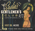 Sadie's Gentlemen's Club Visit 06: Weird / Various - Sadie's Gentlemen's Club Visit 06: Weird / Various - Music CD