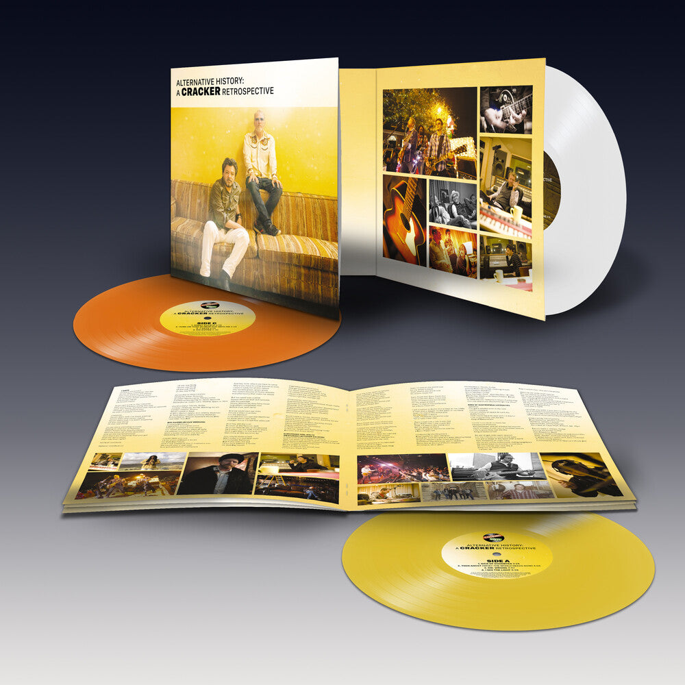 Cracker - Alternative History: A Cracker Retrospective [LP x 3 Yellow, white, orange]