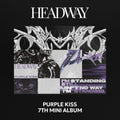 Purple Kiss - Headway - incl. 96pg Photobook, Envelope, 2 Stickers, Postcard, Unit Bookmark, Polaroid, Lyrics Poster + 2 Photocards