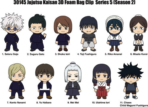 Jujutsu Kaisen (ssn 2) 3d Foam Bag Clip - Series 5 - Jujutsu Kaisen (ssn 2) 3d Foam Bag Clip - Series 5 - Collectibles