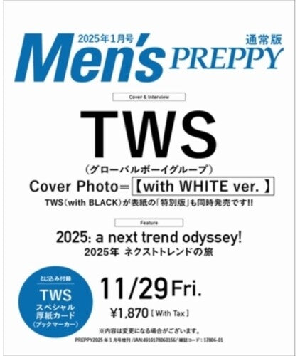 Tws - Men's Preppy 1. 2025 Regular Issue (japanese Mag) - Books