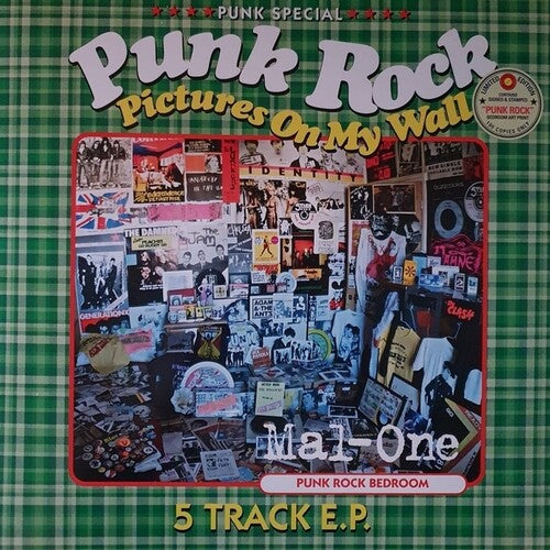 Mal-one - Punk Rock Pictures On My Wall - Vinyl Record
