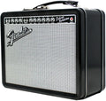 Pluginz Fender Amp Tin Lunch/stash Box Blk Slv Gri - Pluginz Fender Amp Tin Lunch/stash Box Blk Slv Gri - Novelties