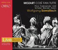 Mozart,w. A. - Cosi Fan Tutte - Music CD