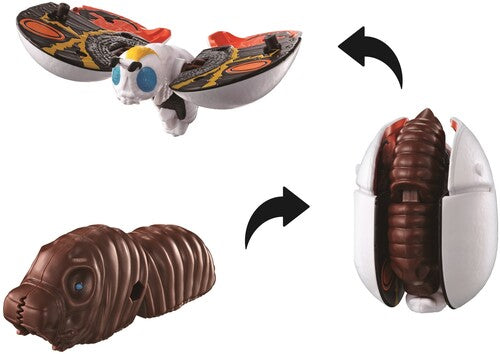 Bandai - Movie Monster Series - Godzilla Transforming Egg - Mothra - Collectibles