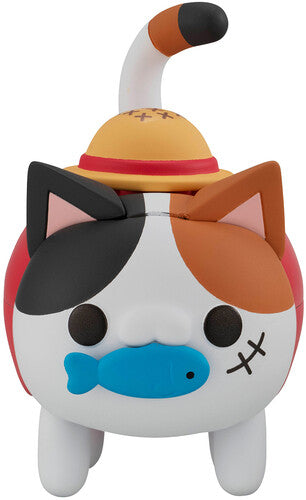 Megahouse - Mega Cat Project: Tokotoko - One Piece - Nyanpiecenyan! Monkey D. Luffy - Collectibles