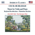 Burleigh / Schiff / Barranger / Carmel - Music For Violin & Piano - Music CD