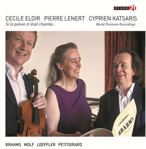 Brahms / Eloir,cecile - Brahms: Works For Alto Viola & Piano - Music CD