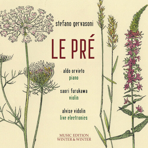 Gervasoni,stefano - Le Pre - Music CD