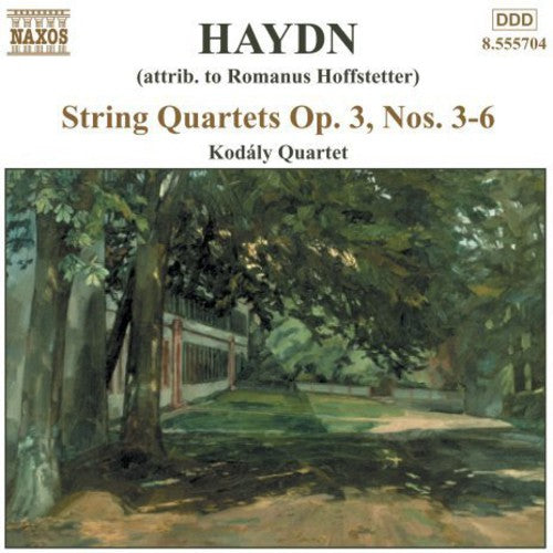 Haydn / Kodaly Quartet - String Quartets Op 3 Nos 3-6 - Music CD