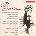Fantasia Contrappuntistica Chopin Variation Music CD