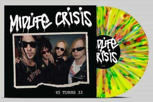 Midlife Crisis - 45 Turns 33 - Multicolour-splatter - Vinyl Record