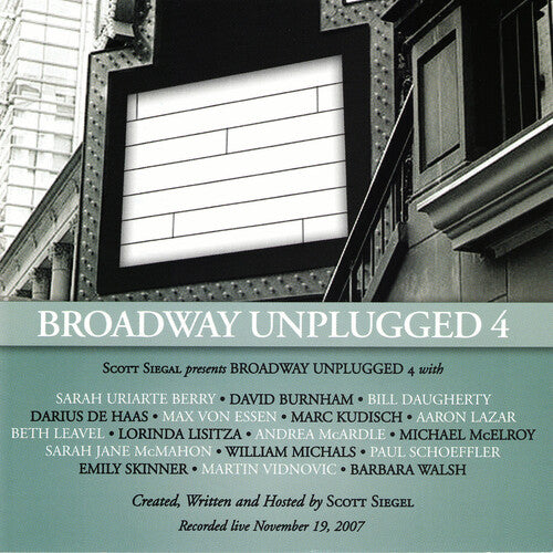 Broadway Unplugged Four / O.b.c. - Broadway Unplugged Four / O.b.c. - Music CD