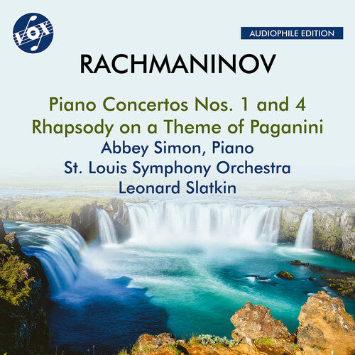 Rachmaninoff / Simon / St. Louis Symphony Orch - Piano Concertos Nos. 1 & 4 Rhapsody On A Theme Of - Music CD