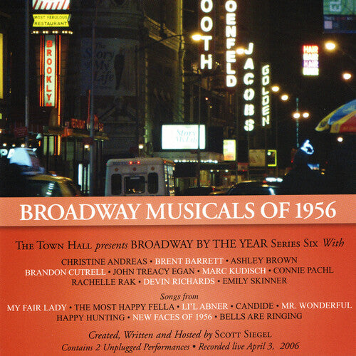 Broadway Musicals Of 1956 / O.b.c. - Broadway Musicals Of 1956 / O.b.c. - Music CD