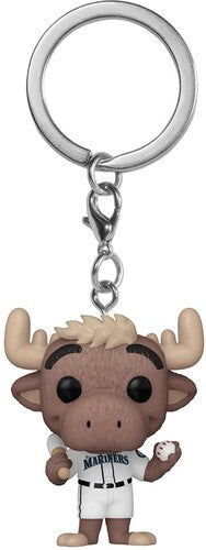 Keychain Mlb Mariners - Keychain Mlb Mariners Mariner Moose - Collectibles