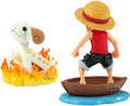 Banpresto - World Collectable Figure: Log Stories - One Piece - Monkey D. Luffy & Going Merry - Collectibles