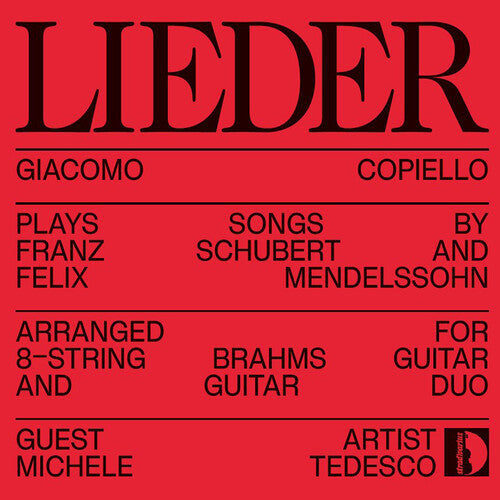 Mendelssohn / Schubert / Tedesco - Lieder - Music CD