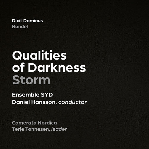 Tonnesen / Ensemble Syd / Nordica - Qualities Of Darkness - Music CD