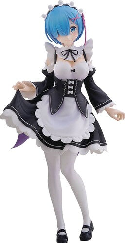 Good Smile - Re Zero Starting Life Pop Up Parade Rem L Size - Collectibles