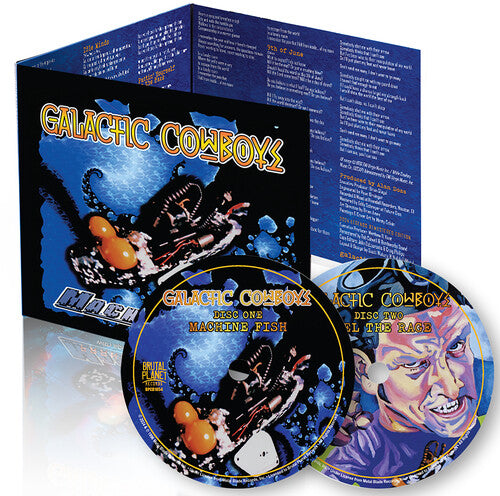 Galactic Cowboys - Machine Fish & Feel The Rage - Music CD