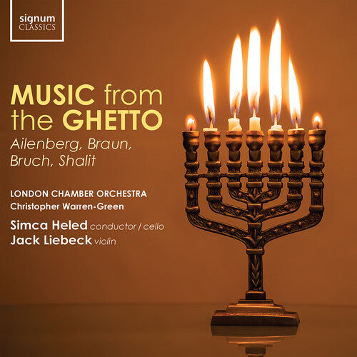 Ailenberg / Braun / London Chamber Orchestra - Music From The Ghetto - Music CD