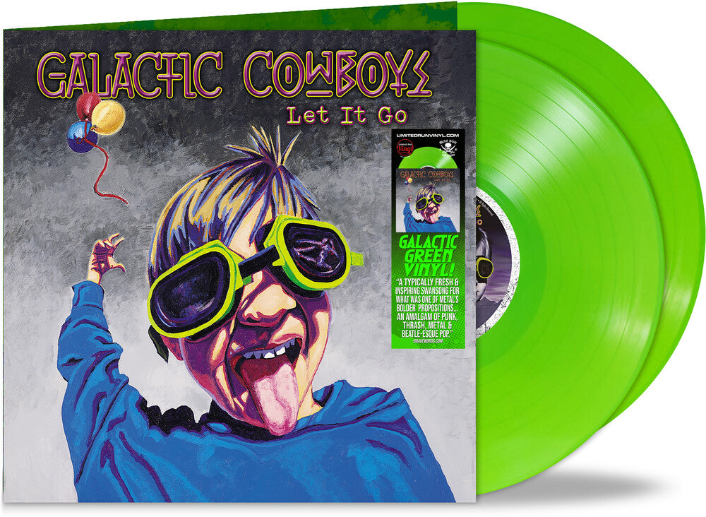 Let It Go - Galactic Green [Colored Vinyl] (Gate) (Grn) Vinyl Record