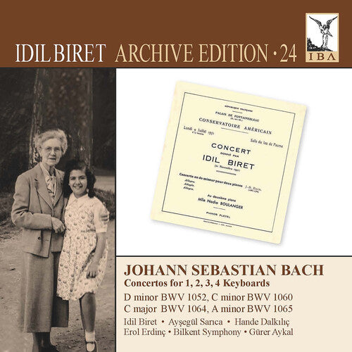 Bach,j.s. / Sarica / Bilkent Symphony Orchestra - Concertos For 1, 2, 3, 4 Keyboards - Idil Biret - Music CD