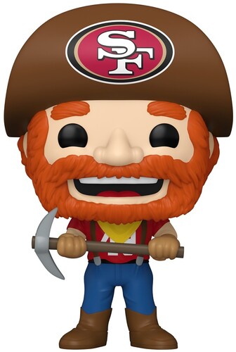 Pop Nfl Mascots 49ers - Pop Nfl Mascots 49ers Sourdough Sam - Collectibles