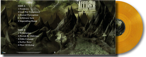Accuser - The Forlorn Divide - 3mm Spinned Sleeve [Orange]