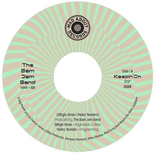 Bam Jam Band - Keepin' On / Something About Love - Vinyl Record