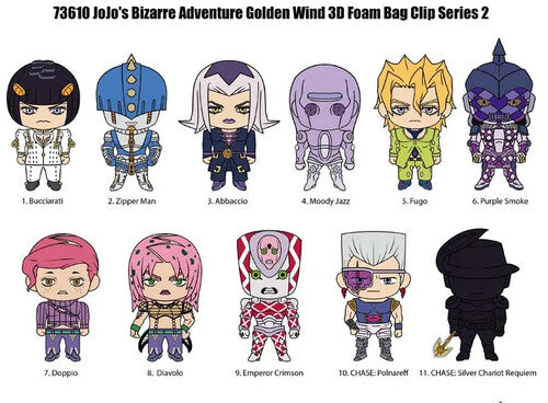 Jojo's Bizarre Adventure Gw 3d Bag Clip - Series 2 - Jojo's Bizarre Adventure Gw 3d Bag Clip - Series 2 - Collectibles