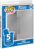 Funko Pop Protector - Pop Protector 5pk Foldable Pop Protector Non Uv - Collectibles
