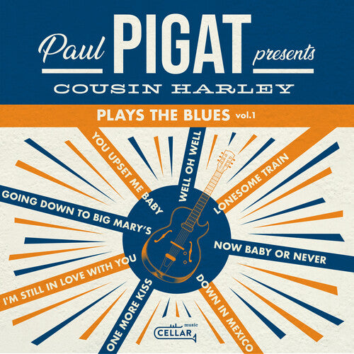 Cousin Harley - Plays The Blues Volume 1 - Vinyl Record