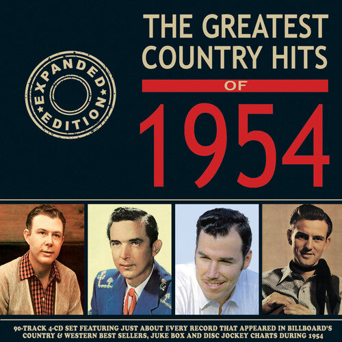 Greatest Country Hits Of 1954 / Various - Greatest Country Hits Of 1954 / Various - Music CD