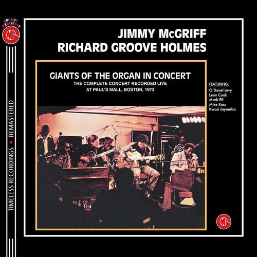 Mcgriff,jimmy / Holmes,richard Groove - Giants Of The Organ In Concert - Vinyl Record