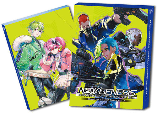 Game Music - Pso2 New Genesis Original Sound Track V3 - O.s.t. - Music CD