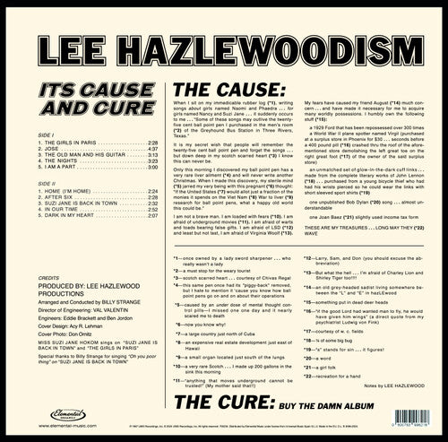 Hazlewood,lee - Lee Hazlewoodism: Its Cause & Cure - Vinyl Record