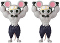 Banpresto - Ds: Kimetsu No Yaiba Fl Muscular Mice Figures (2) - Collectibles