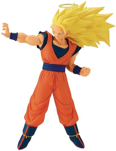 Banpresto - Dbz Match Makers Super Saiyan 3 Son Goku Statue - Collectibles
