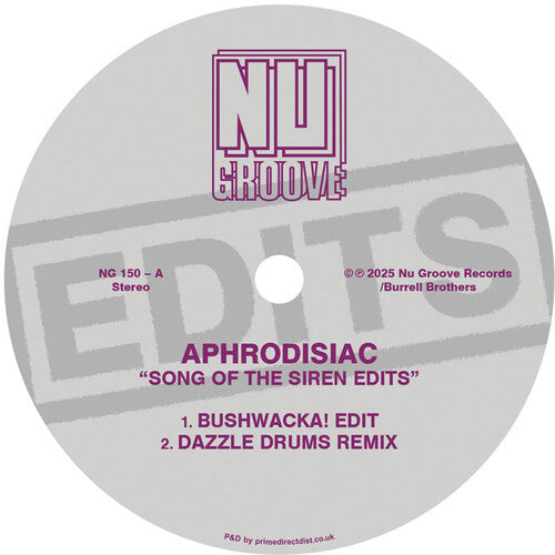 Aphrodisiac - Song Of The Siren Edits - Vinyl Record