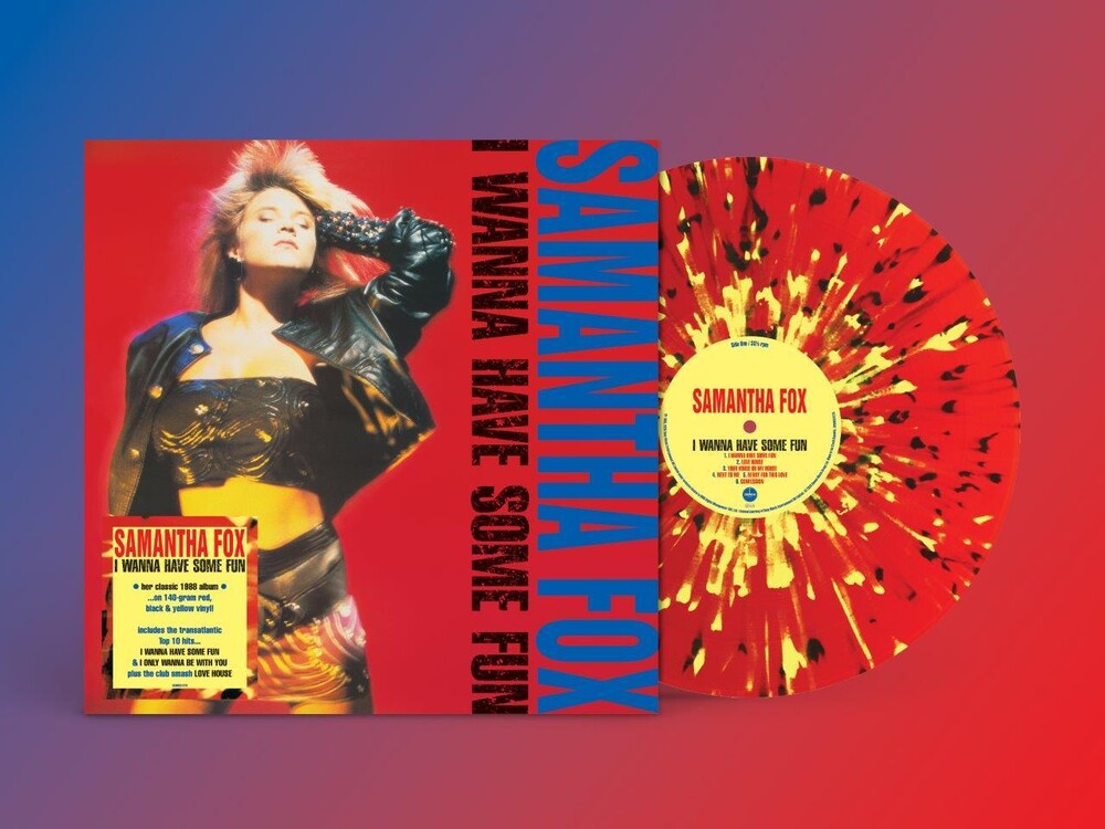 Samantha Fox - I Wanna Have Some Fun (Blk) [Colored Vinyl] (Ofgv) (Red)