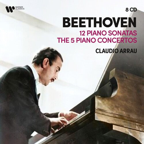Arrau,claudio - Beethoven: 12 Piano Sonatas The 5 Piano Concertos - Music CD