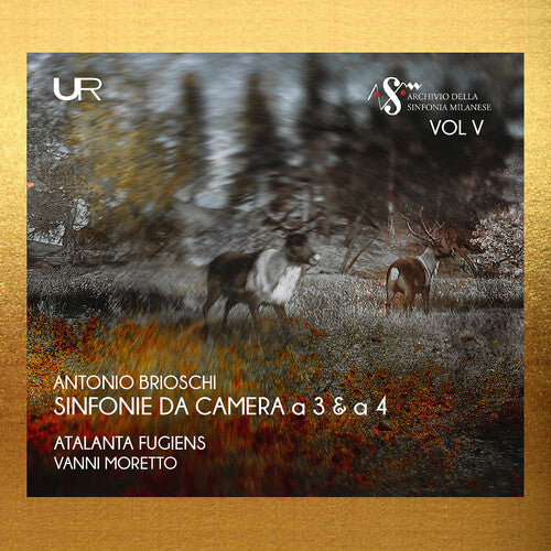 Brioschi / Moretto,vanni / Atalanta Fugiens - Sinfonie Da Camera A 3 & A 4 - Music CD