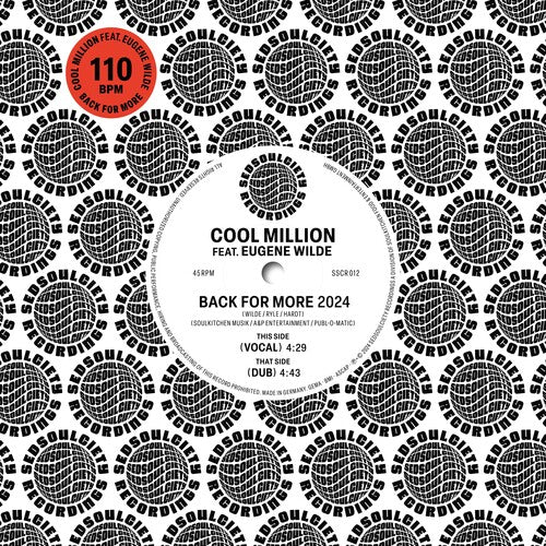 Cool Million - Back For More - Vinyl Record